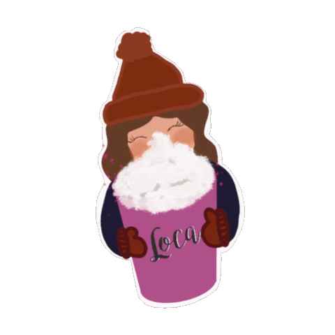 Coffee Love Sticker by Loca Studio