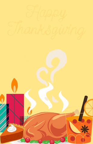 Thanksgiving Thank You GIF by Maria Johnsen
