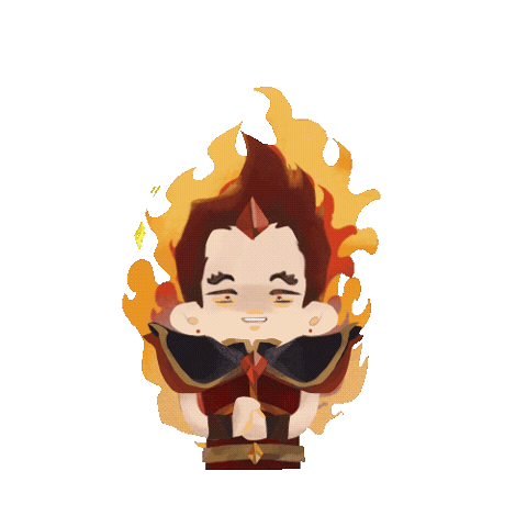 Fire Sticker