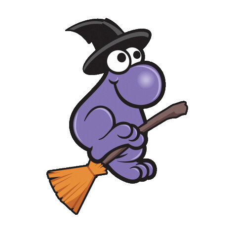 Halloween Flying Sticker by NERDS Candy