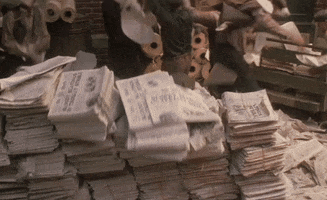 News Papers GIF by Justin