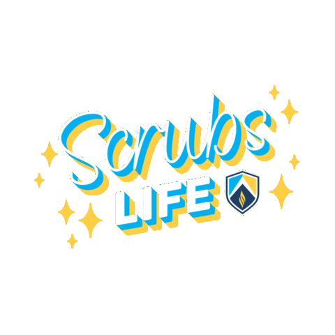 Nurse Scrubs Sticker by Arizona College of Nursing