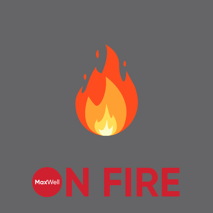 Fire GIF by Maxwell Realty