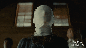 Shocked Horror GIF by Knock At The Cabin