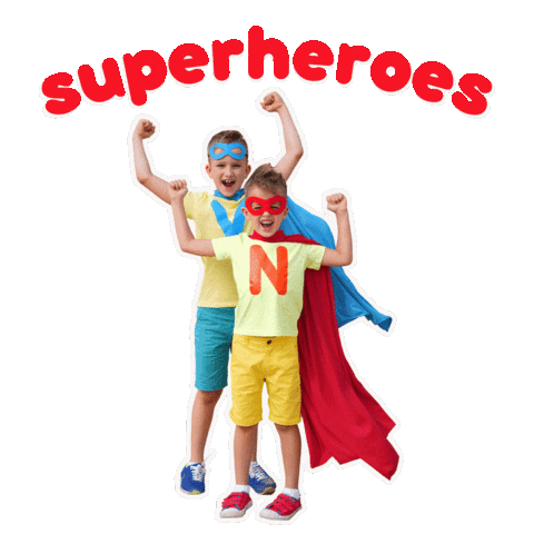 Superheroes Sticker