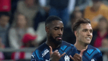 Gerson Santos Reaction GIF by Olympique de Marseille