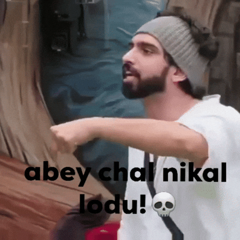 Abey Chal Nikal Lodu GIF