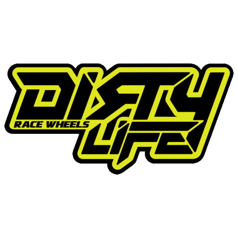 Dirty Life Race Wheels Sticker by TWG