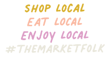 The Market Folk Sticker
