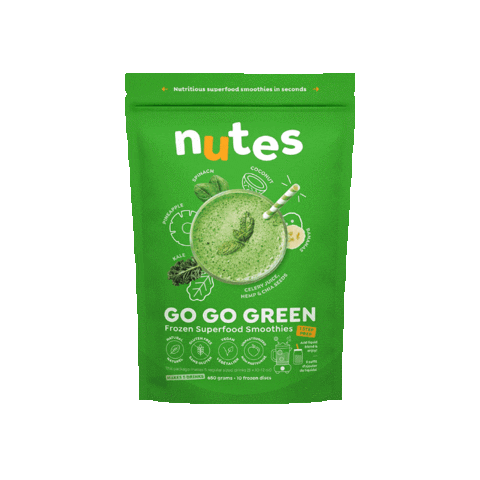 Nutes Nutrition Sticker
