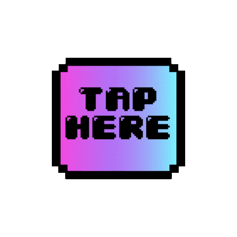 Tap Here Sticker