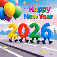 Happy New Year Gif For Whatsapp GIF by FirstCry Parenting