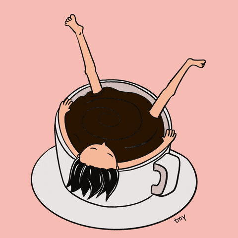 I'm a coffee adict.