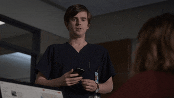 You Cant Freddie Highmore GIF by ABC Network