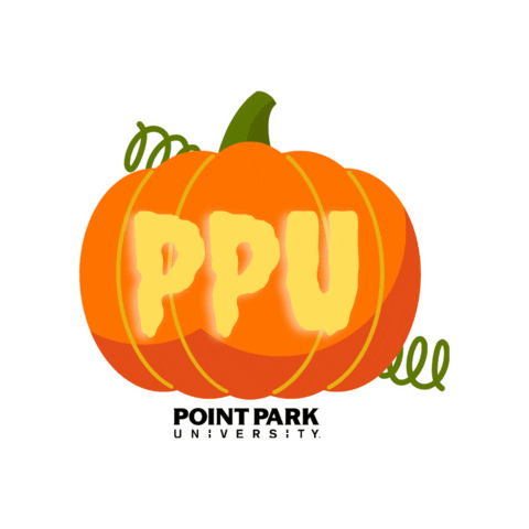Point Park Halloween Sticker by Point Park University