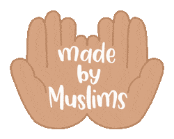 Made By Muslims Sticker by My Salah Mat