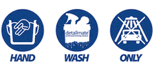 Carwash Handwash Sticker by detailmate