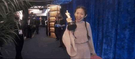 Chloe Zhao Oscars GIF by The Academy Awards