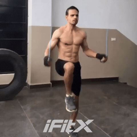 Ramesh Skipping GIF by iFitX