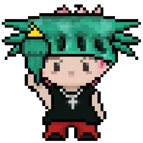 Statue Of Liberty Pixel Sticker