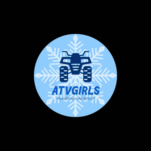 atvgirls winter busy atv quad GIF