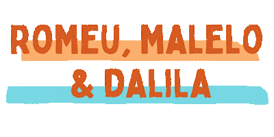 Romeu, Malelo & Dalila Sticker