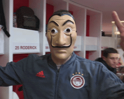 La Casa De Papel Olympiacos GIF