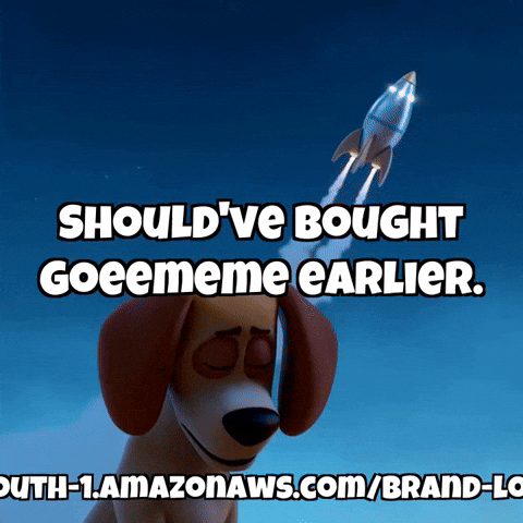 Regret Sad Dog GIF by Goeememe