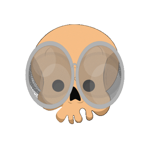 Skull Sticker by brookskully