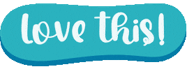 Turquoise Love Sticker