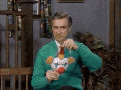 Mr Rogers Clown GIF - Find & Share on GIPHY