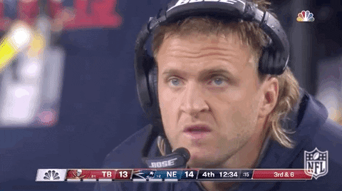 Confused New England Patriots GIF by NFL