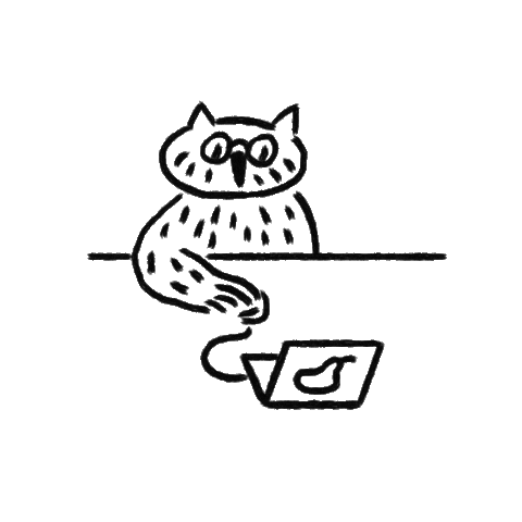 Notebook Sticker by Vild Agency