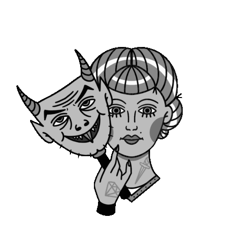 Tattoo Devil Sticker