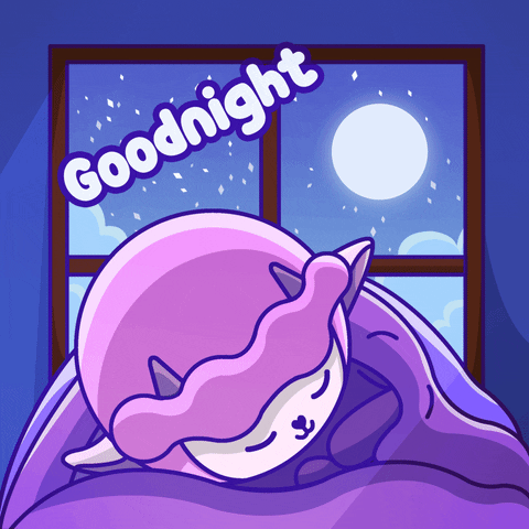 Tired Good Night GIF by Lucky Zeros