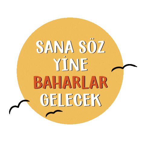 Bahar Sticker by KAFA Dergi