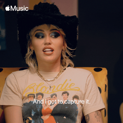 Looking Miley Cyrus GIF by Apple Music