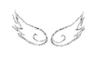 Wings Diablo Sticker by Nomehas Visuals ™