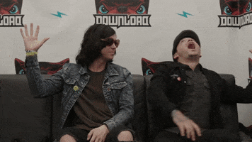 happy sleeping with sirens GIF by Download Festival