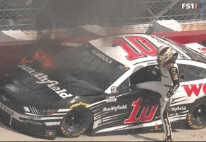 Car Crash Sport GIF by NASCAR