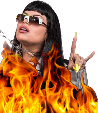 Tomasa Del Real Nails Sticker by Nacional Records