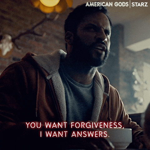 Answer Me Ricky Whittle GIF by American Gods