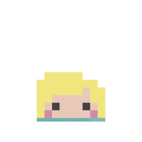 8Bit Dziewczynka Sticker by Programistki są super