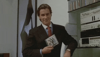 american psycho more from the 80s GIF