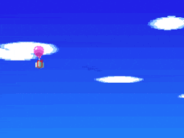 Ac Present Sky Pink Clear GIF