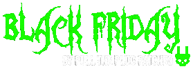 Black Friday Sticker by Pull The Plug Patches