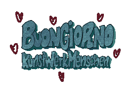 Guten Morgen Kunstwerk Sticker