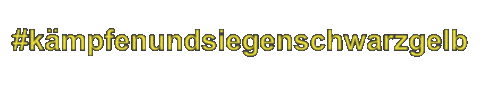 schwarzgelbbokel Sticker