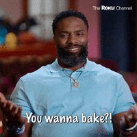 Baking Michael Griffin GIF by The Roku Channel