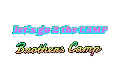 Brothers Camp Sticker